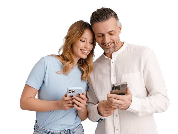 people watching phone